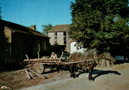 CPM - CHEVAL - Attelage Vieille Ferme  ... Edition Combier - Wagengespanne