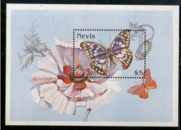 Nevis 1997 Japanese Emperor Butterflies Moth Insect Sc 1019 M/s MNH # 5793 - Farfalle