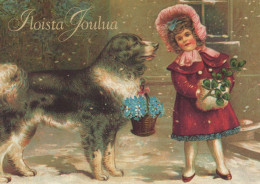 CHIEN Animaux Vintage Carte Postale CPSM #PBQ641.A - Chiens