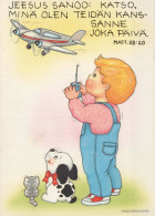 BAMBINO UMORISMO Vintage Cartolina CPSM #PBV340.A - Humorous Cards