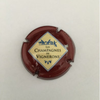 Capsule De Champagne - LES CHAMPAGNES DE VIGNERONS N° 665a - Andere & Zonder Classificatie
