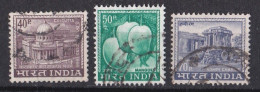 Inde  - 1960  1969 -   Y&T  N °  227   228  Et  230  Oblitéré - Usados