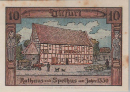 10 PFENNIG 1921 Stadt DITFURT Saxony UNC DEUTSCHLAND Notgeld Banknote #PA464 - [11] Emissioni Locali
