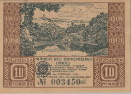 10 PFENNIG 1921 Stadt BIRKENFELD Oldenburg UNC DEUTSCHLAND Notgeld #PH822 - [11] Emissioni Locali