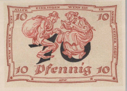 10 PFENNIG 1921 Stadt ARNSTADT Thuringia UNC DEUTSCHLAND Notgeld Banknote #PI489 - [11] Emissioni Locali
