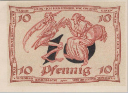 10 PFENNIG 1921 Stadt ARNSTADT Thuringia UNC DEUTSCHLAND Notgeld Banknote #PI488 - [11] Emissioni Locali