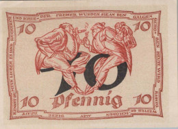 10 PFENNIG 1921 Stadt ARNSTADT Thuringia UNC DEUTSCHLAND Notgeld Banknote #PH825 - [11] Emissioni Locali