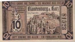 10 PFENNIG 1920 Stadt BAD BLANKENBURG Thuringia UNC DEUTSCHLAND Notgeld #PA240 - [11] Lokale Uitgaven