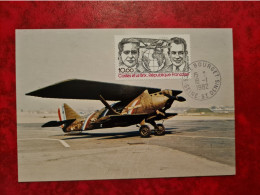 Carte Maximum 1982 LE BOURGET COSTES ET LE BRIX  BREGUET 19 NUNGESSER COLI BIPLACE - 1980-1989