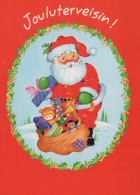 SANTA CLAUS CHRISTMAS Holidays Vintage Postcard CPSM #PAJ666.GB - Santa Claus