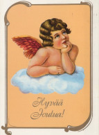 ANGEL CHRISTMAS Holidays Vintage Postcard CPSM #PAH697.GB - Engel