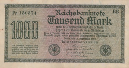 1000 MARK 1922 Stadt BERLIN DEUTSCHLAND Papiergeld Banknote #PL424 - [11] Emisiones Locales