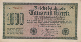1000 MARK 1922 Stadt BERLIN DEUTSCHLAND Papiergeld Banknote #PL413 - Lokale Ausgaben