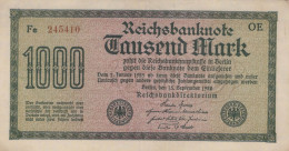 1000 MARK 1922 Stadt BERLIN DEUTSCHLAND Papiergeld Banknote #PL413 - [11] Emissions Locales