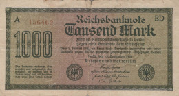 1000 MARK 1922 Stadt BERLIN DEUTSCHLAND Papiergeld Banknote #PL022 - [11] Emissioni Locali