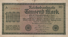 1000 MARK 1922 Stadt BERLIN DEUTSCHLAND Papiergeld Banknote #PL022 - [11] Local Banknote Issues