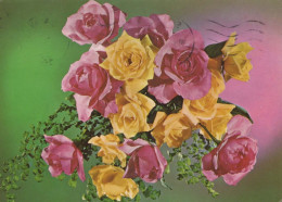 FLORES Vintage Tarjeta Postal CPSM #PAS641.ES - Bloemen