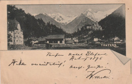 Autriche Carte Postale Taufers 1896 - Autres & Non Classés