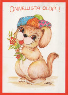 PERRO Animales Vintage Tarjeta Postal CPSM #PAN952.ES - Chiens