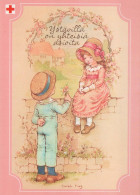 CHILDREN CHILDREN Scene S Landscapes Vintage Postcard CPSM #PBU480.GB - Scènes & Paysages