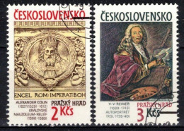 Tchécoslovaquie 1989 Mi 3003-4 (Yv 2805-6), Obliteré - Used Stamps