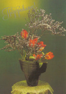 FLOWERS Vintage Ansichtskarte Postkarte CPSM #PAR439.DE - Fiori