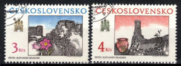 Tchécoslovaquie 1989 Mi 3022-3 (Yv 2823-4), Obliteré - Gebruikt