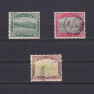 DOMINICA 1907, SG #37-39, CV £30, Wmk Mult Crown CA, Part Set, Used - Dominique (...-1978)