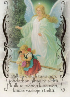 ANGELO Buon Anno Natale Vintage Cartolina CPSM #PAJ144.IT - Angeli