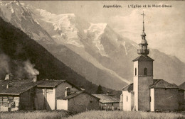 France - Argentiere - Mont Banc - 1920 - Andere & Zonder Classificatie