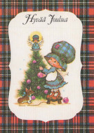 Neujahr Weihnachten KINDER Vintage Ansichtskarte Postkarte CPSM #PAY253.DE - New Year