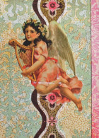 ANGELO Natale Vintage Cartolina CPSM #PBP617.IT - Angels