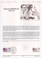 - Document Premier Jour Roland DORGELES (1885-1973) - AMIENS 23.2.1985 - - Writers