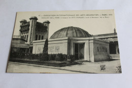 Paris - 1925 - Exposition Internationale Des Arts Décoratifs - Pavilon Sue Et Mare - Ausstellungen