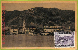 Ad3300 - AUSTRIA - Postal History - MAXIMUM CARD - 1948 - Dornstein - Cartes-Maximum (CM)