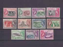 DOMINICA 1954, SG #141-153, Used - Dominique (...-1978)