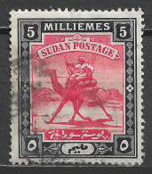 1903 SUDAN USED STAMP (Michel # 22) - Sudan (...-1951)