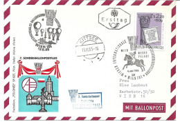 0504s: Ballonsonderflug Zur WIPA 1965, Landeort Kittsee - Eisenstadt