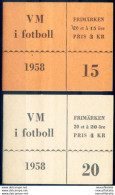 Sport. Calcio 1958. 2 Libretti. - Sonstige & Ohne Zuordnung