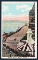 Québec. Dufferin Terrace. Longue Promenade En Bois Au Bord Du Fleuve Saint-Laurent. - Québec - Château Frontenac