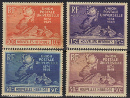 Nouvelles-Hébrides N° 136 - 139 * - Neufs