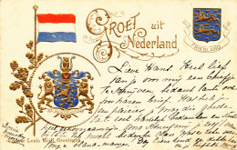 Louis Weijl, Friesland,Groet Uit, Poststempel 1900 - Andere & Zonder Classificatie