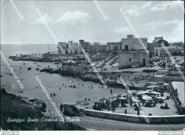U654 Cartolina Spiaggia Di S.caterina Di Nardo' Provincia Di Lecce Spedita 1963 - Lecce