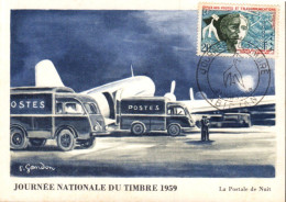 SENEGAL 1959 JOURNEE DU TIMBRE - Senegal (1960-...)