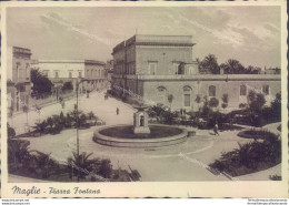 Ag39 Cartolina Maglie Piazza Fontana 1940 Provincia Di Lecce - Lecce