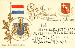 Louis Weijl, Utrecht ,Groet Uit, 1900 - Autres & Non Classés