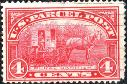 STATI UNITI; UNITED STATES; USA; PACCHI POSTALI, PARCEL POST, 1913, USATI Mi:US PK4, Scott:US Q4, Yt:US CP4 - Oblitérés