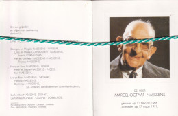 Marcel Octaaf Naessens-Ronsse-Dobbelaere, Lendelede 1908, Izegem 1991. Meester Hoefsmid; Foto - Décès