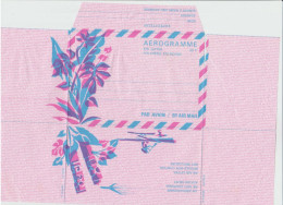 Aérogramme  1972 (N° 1 ) . Neuf . Déchirure Sur Le Montant Droit . - Postwaardestukken