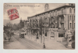 Lausanne - Hôtel Eden Et Avenue De La Gare (tramway) - Lausanne